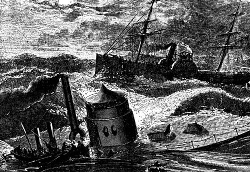 The Wrecking of the Ironclad 'Monitor'