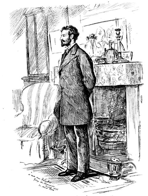 Portrait of Frederick Locker.