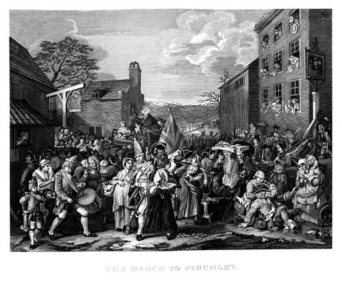The March to Finchley.