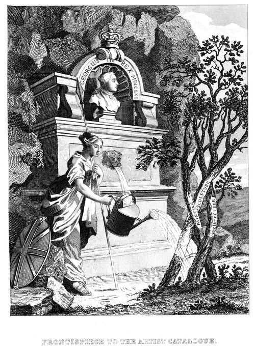 Frontispiece to the Artists' Catalogue.