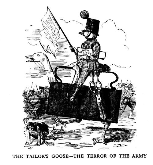 Prince Albert Attempts to Design New Uniforms for the Army