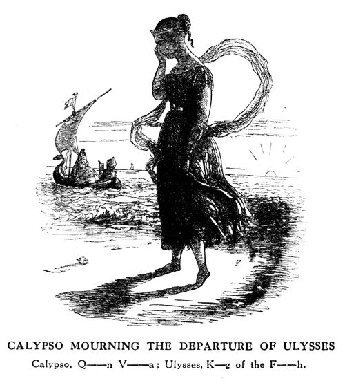 Calypso (Queen Victoria) Mourning Ulysses (King of the French)