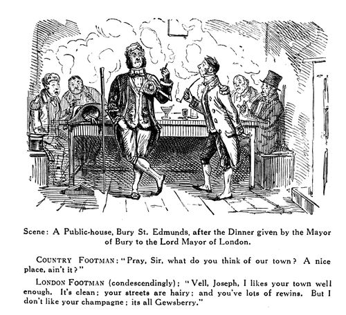 Footman - The Country and the Town