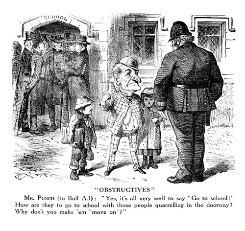 Education Act of 1870 - Quarrelling