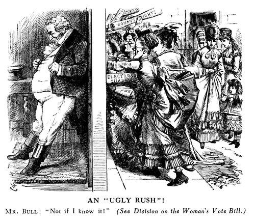 Division on the Women's Vote Bill