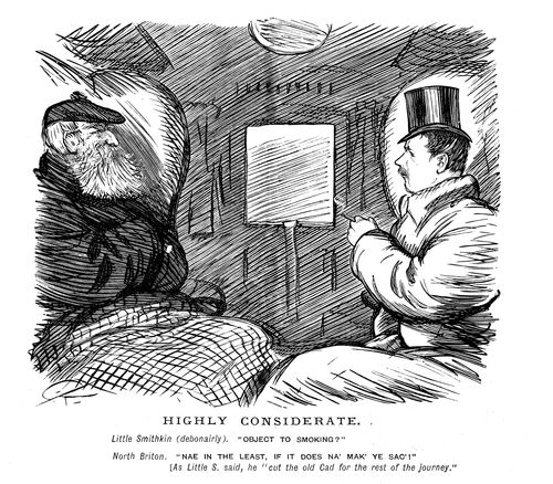 Two men in a carriage