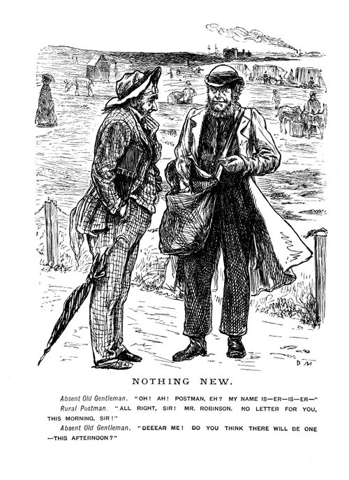 Gentleman and the Postman