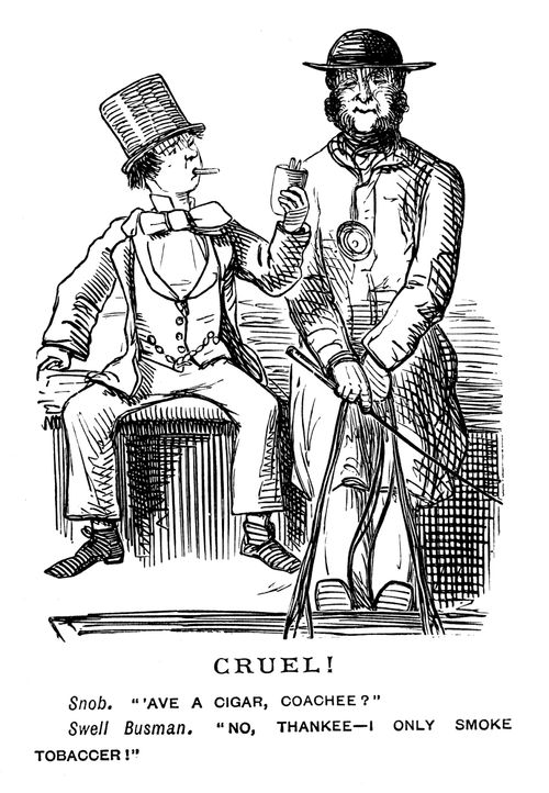 A Young Man Offers A Cigar.