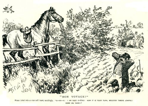 Man Tries To Teach Horse To Jump.
