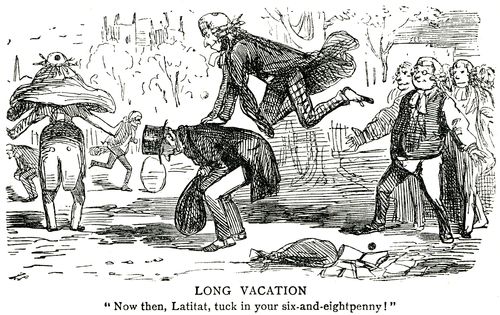 Barristers playing leap-frog