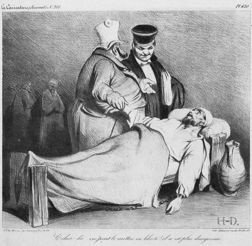 Louis-Philippe allowing a dead republican to be released as he 'is no longer dangerous'