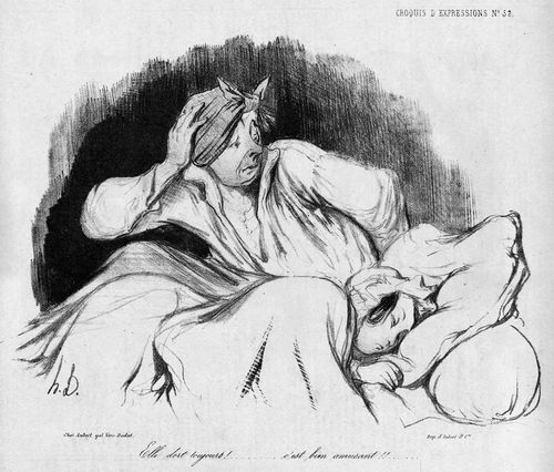 'She sleeps the whole time! ... Very amusing!'