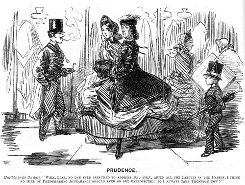 Women out walking