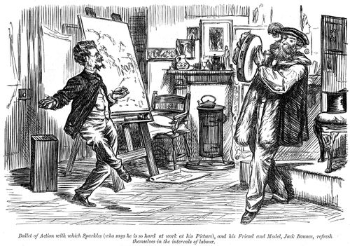 Men dancing
