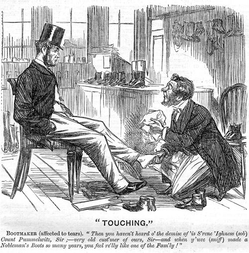 Bootmaker upset over the death of a long term customer