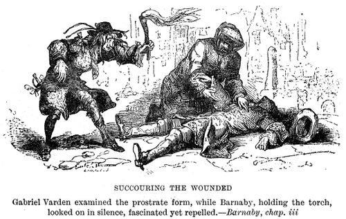 Succouring the wounded