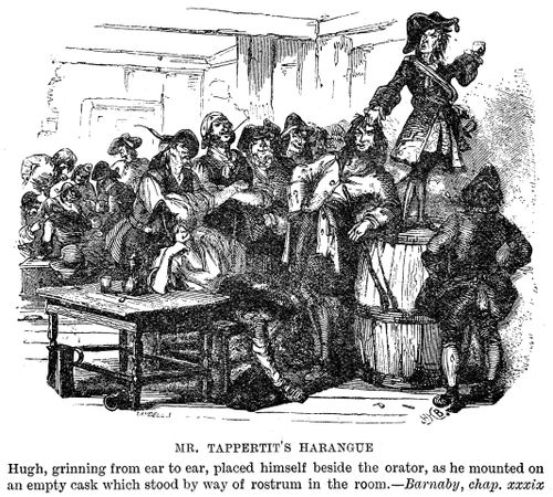 Mr. Tappertit's Harangue