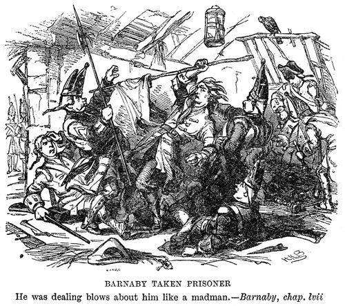 Barnaby taken prisoner