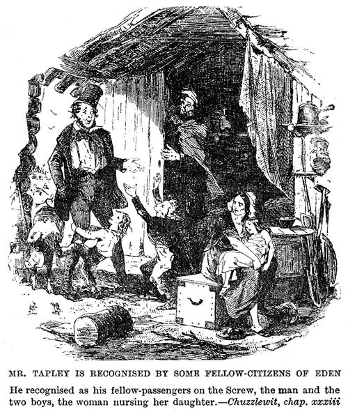 Mr. Tapley is recognised by some fellow-citizens of Eden
