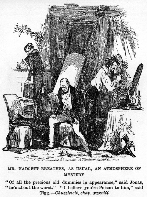 Mr. Nadgett breathes, as usual, an atmosphere of mystery
