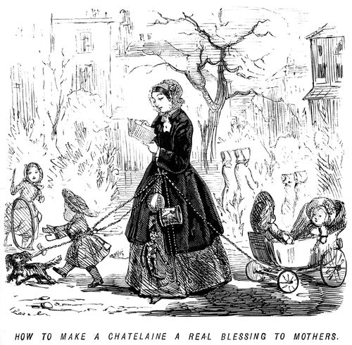 How to make a chatelaine a real blessing to mothers.
