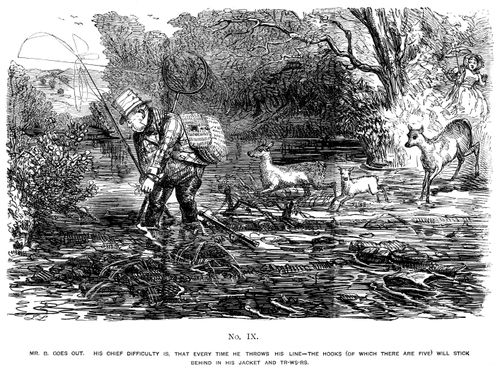 Mr Briggs's Pleasures of Fishing - No. IX