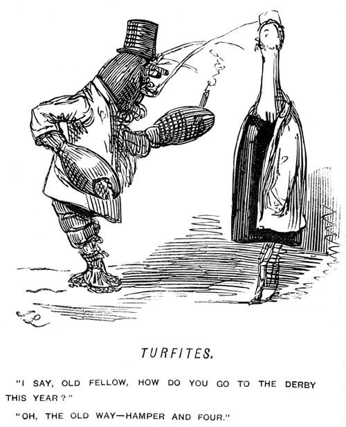 Champagne speaking to lobster about going to the Derby