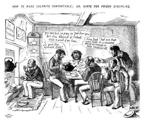 Prisoners being allowed luxury and comfort as a way to increase prison discipline