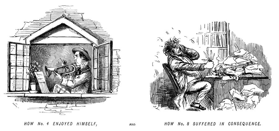 How No. 4 enjoyed himself, and how No. 8 suffered as a consequence.