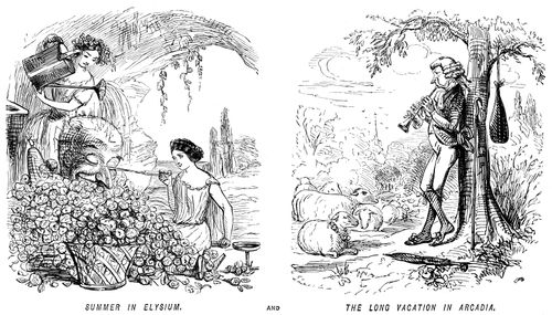 Summer in Elysium and The long vacation in Arcadia