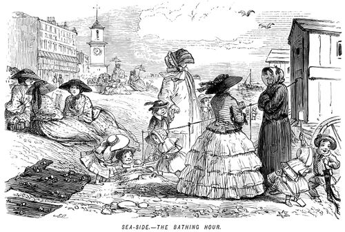 Sea-side - The bathing hour