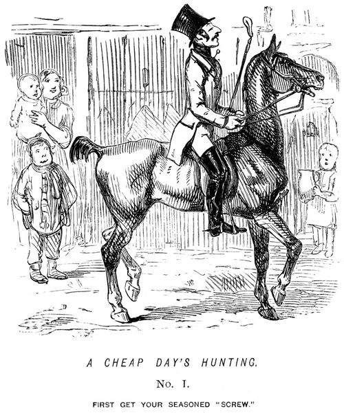 A cheap day's hunting. - No. I.