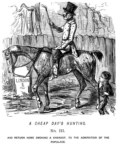 A cheap day's hunting. - No. III.