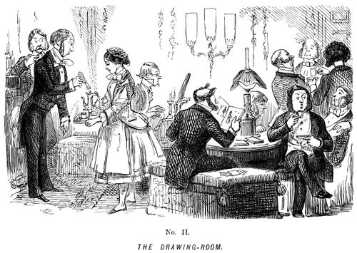 Ladies of the Creation! - No. II - The Drawing-Room.