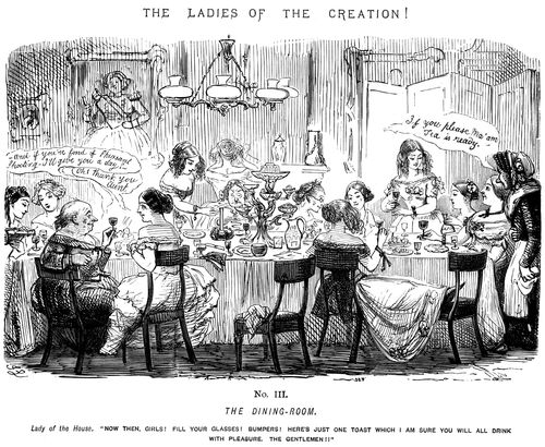 Ladies of the Creation! - No. II - The Dining-room.