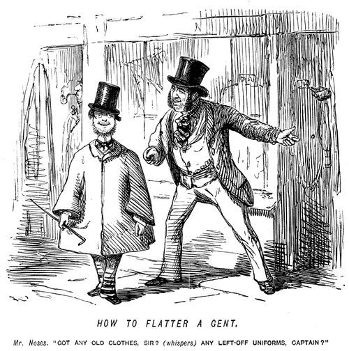 How to flatter a gent.