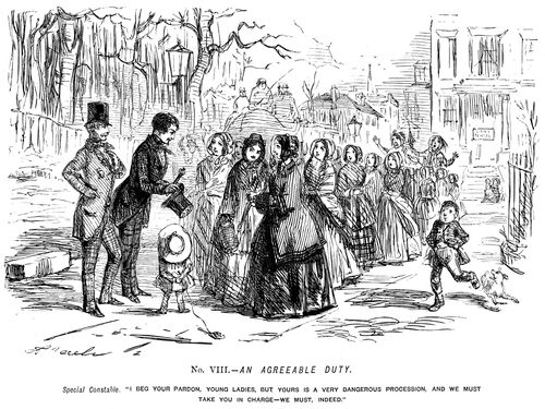 The Great Chartist Demonstration. No. VIII. - An agreeable duty.