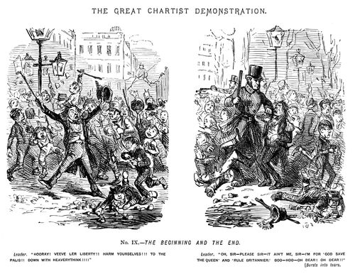 The Great Chartist Demonstration. No. IX. - The beginning and the end.
