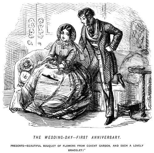 The wedding-day - first anniversary.