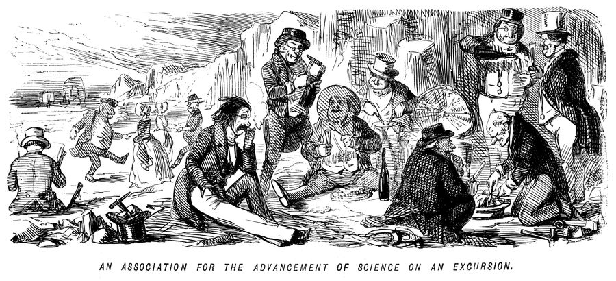 An association for the advancement of science on an excursion.