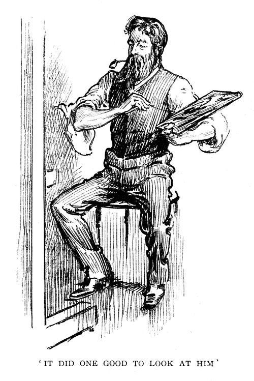 Trilby -The Laird - 'It did one good to look at him'.