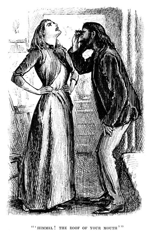 Trilby - 'Himmel! The roof of your mouth.'