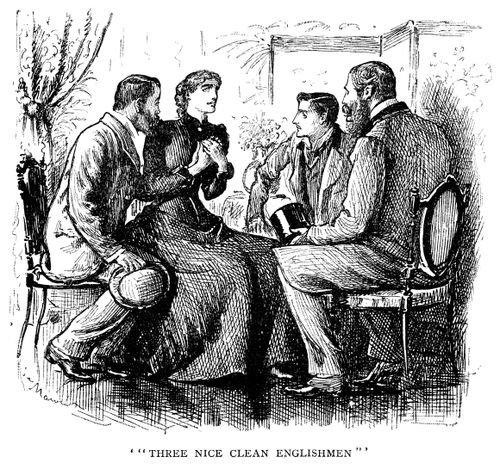 Trilby - 'Three nice clean Englishmen'.