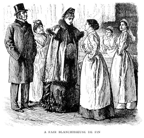 Trilby - 'A fair blanchisseuse de fin'.