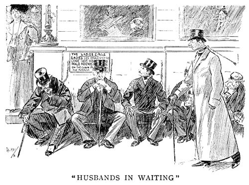 'Husbands in waiting' - The Ladies' Circle