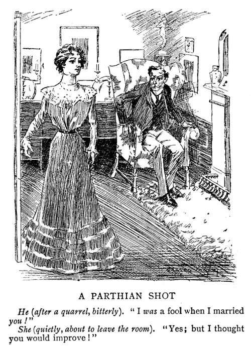 A Parthian Shot.