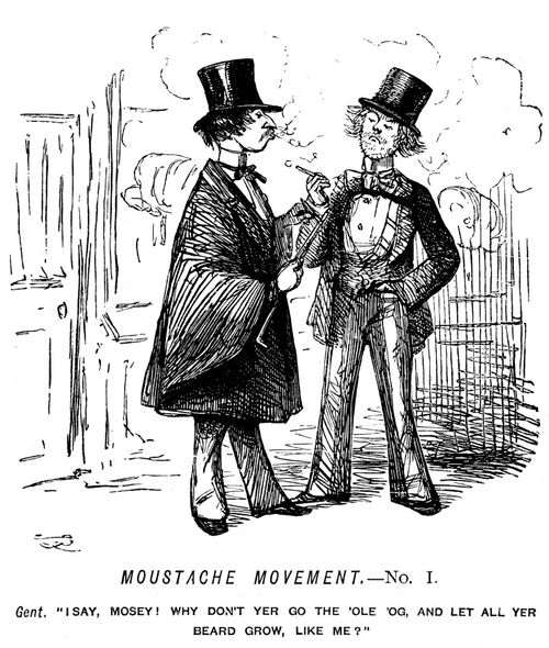 Moustache movement. - No. I