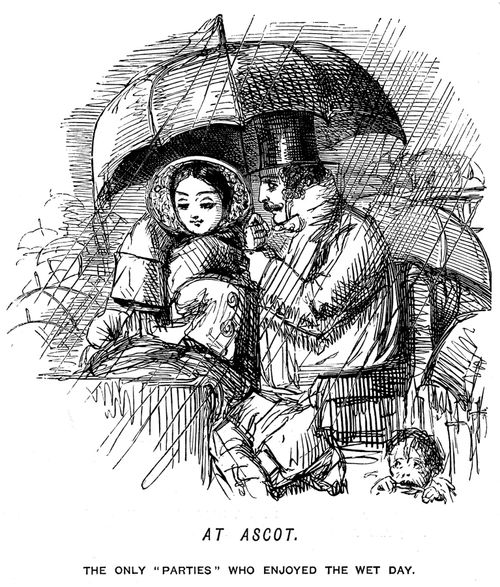 Young couple at Ascot