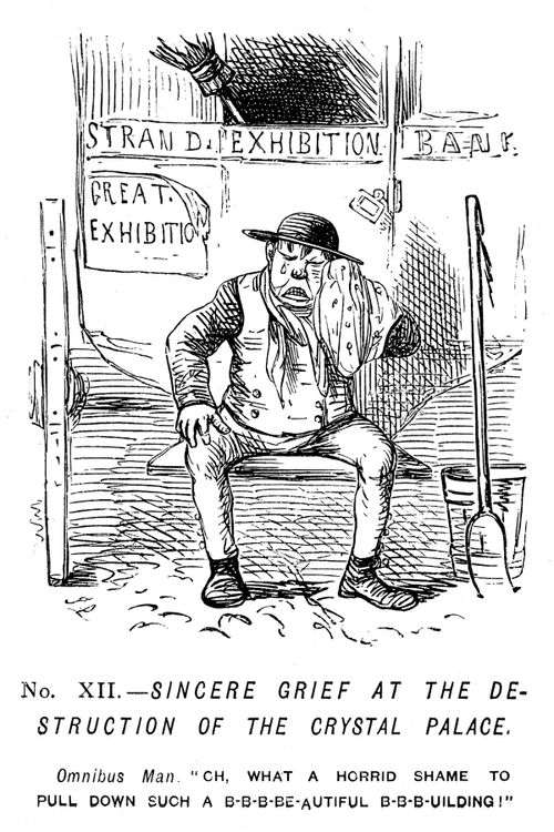 Memorials of The Great Exhibition - 1851. No. XII. - Sincere grief at the destruction of the Crystal Palace