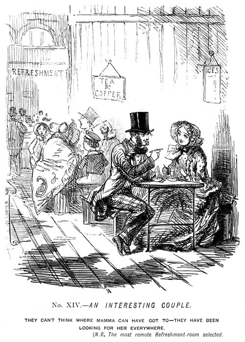 Memorials of The Great Exhibition - 1851. No. XIV. - An interesting couple.
